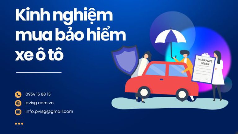 Kinh nghiệm mua bảo hiểm cho xe ô tô